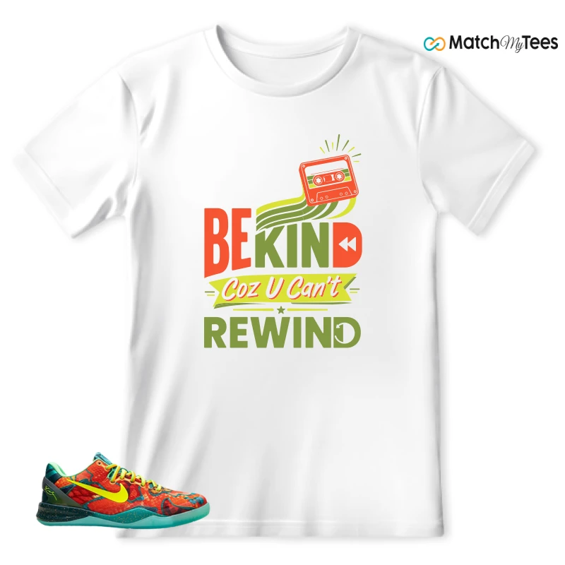 NIKE KOBE 8 PROTRO WHAT THE (2025) SNEAKER Matching Tees t-shirt