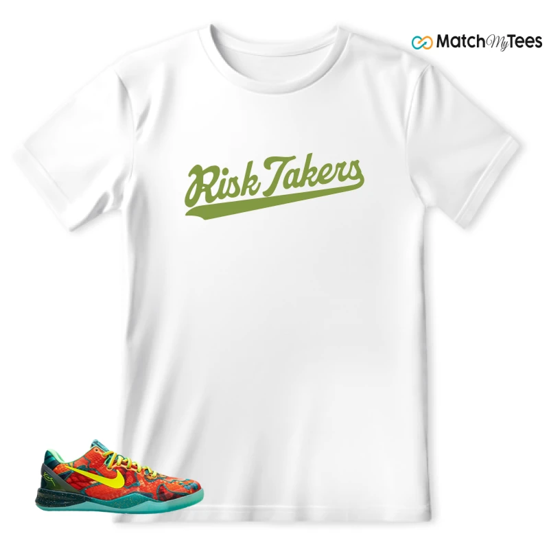 NIKE KOBE 8 PROTRO WHAT THE (2025) SNEAKER/MULTI-COLOR/MULTI-COLOR-MULTI-COLOR matching T-shirt