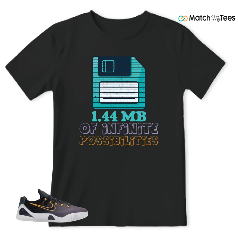 NIKE KOBE 9 EM LOW FADE (GS) SNEAKER Matching Tees t-shirt