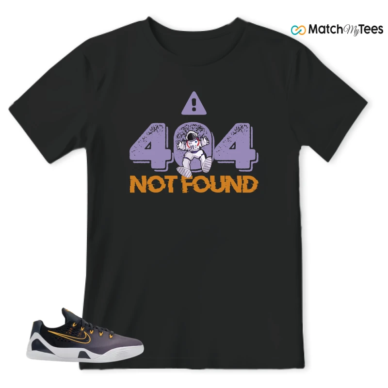 NIKE KOBE 9 EM LOW FADE (GS) SNEAKER Matching Tees t-shirt