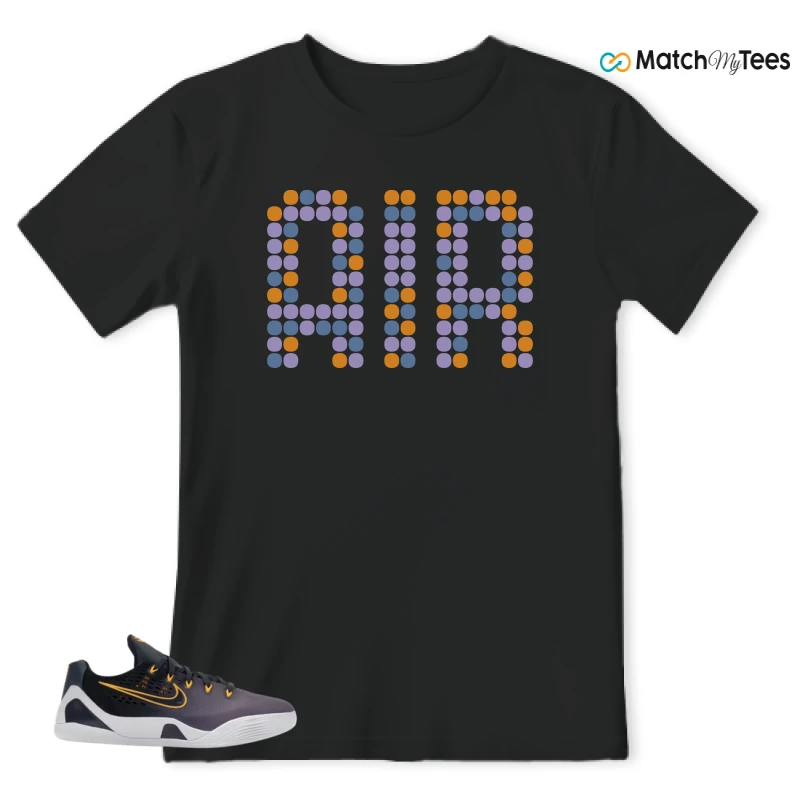 NIKE KOBE 9 EM LOW FADE (GS) SNEAKER Matching Tees t-shirt