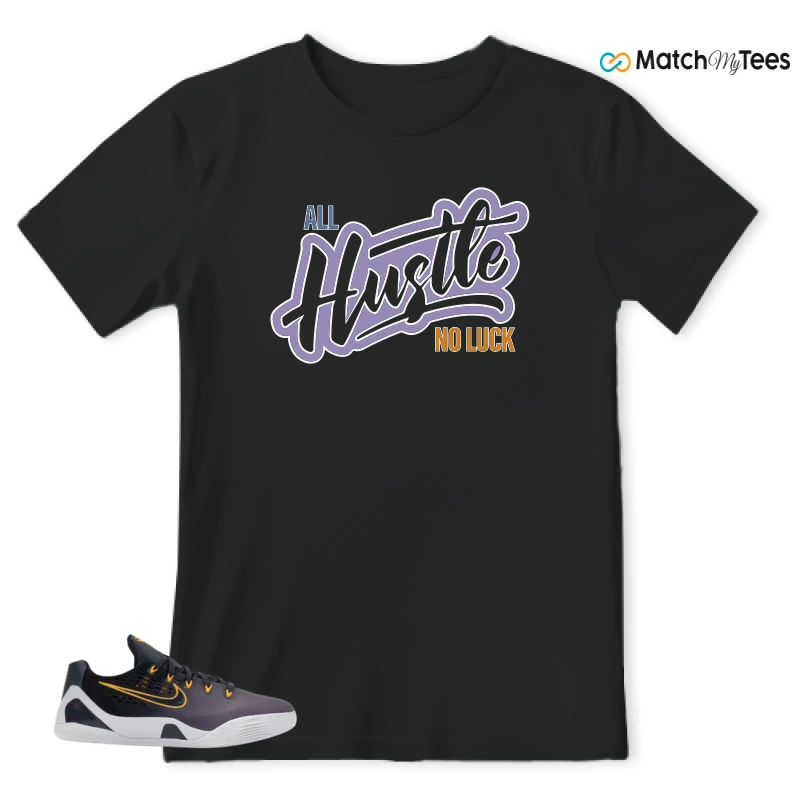 NIKE KOBE 9 EM LOW FADE (GS) SNEAKER Matching Tees t-shirt