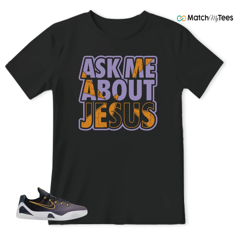 NIKE KOBE 9 EM LOW FADE (GS) SNEAKER Matching Tees t-shirt