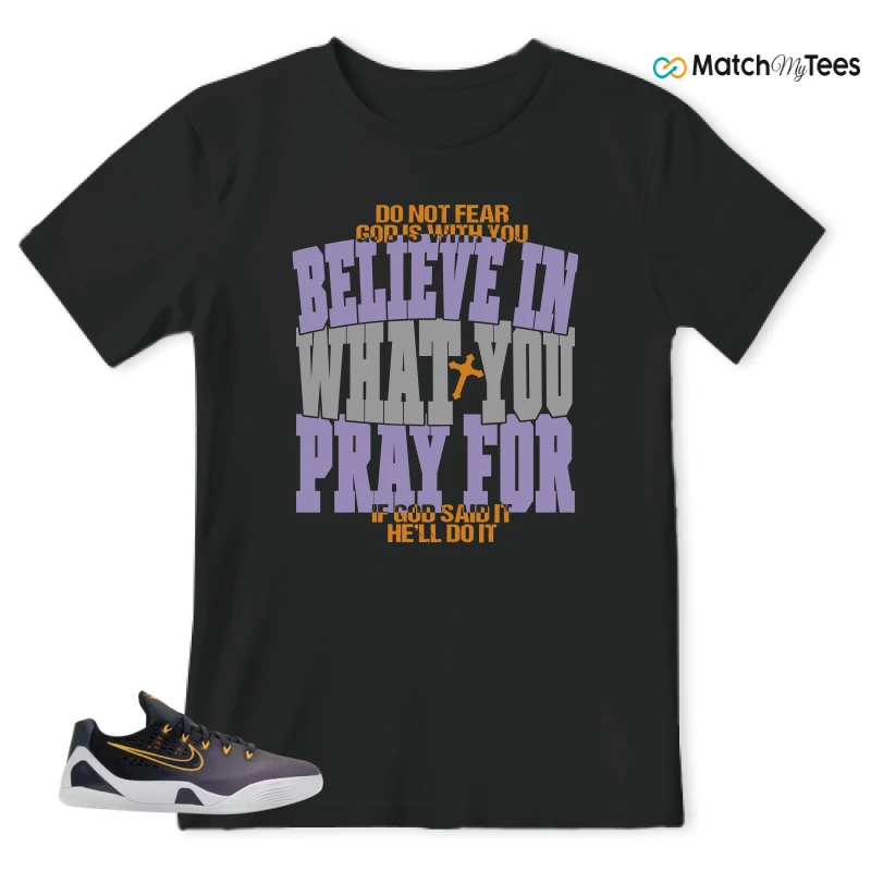 NIKE KOBE 9 EM LOW FADE (GS) SNEAKER Matching Tees t-shirt