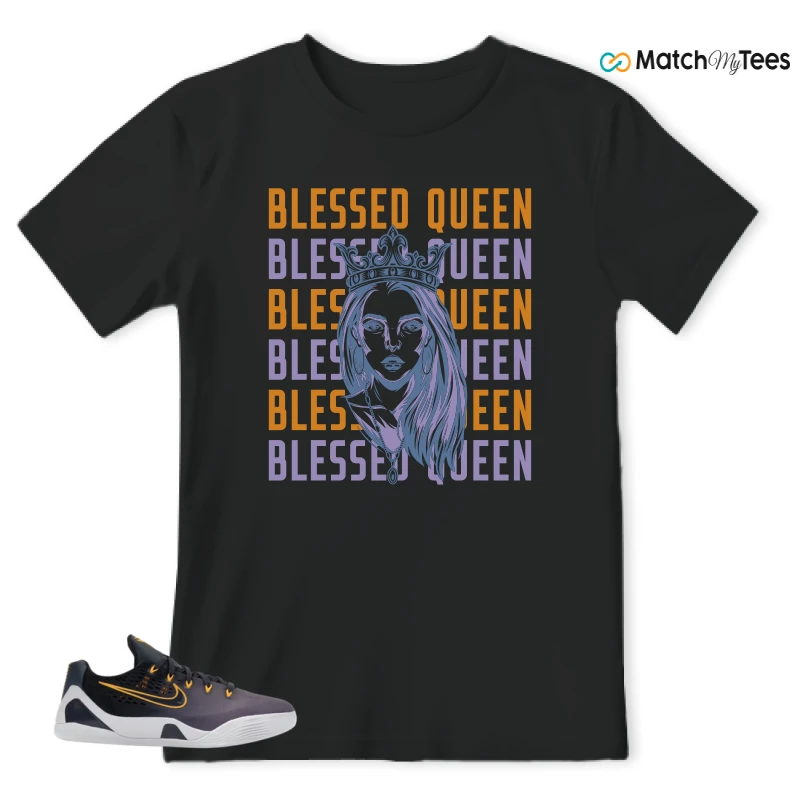 NIKE KOBE 9 EM LOW FADE (GS) SNEAKER Matching Tees t-shirt