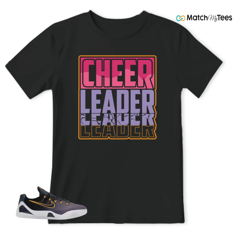 NIKE KOBE 9 EM LOW FADE (GS) SNEAKER Matching Tees t-shirt