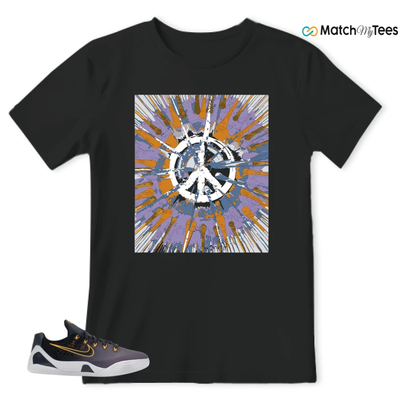 NIKE KOBE 9 EM LOW FADE (GS) SNEAKER Matching Tees t-shirt