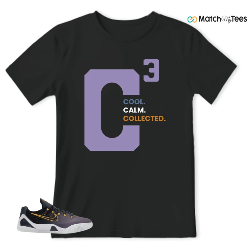 NIKE KOBE 9 EM LOW FADE (GS) SNEAKER Matching Tees t-shirt
