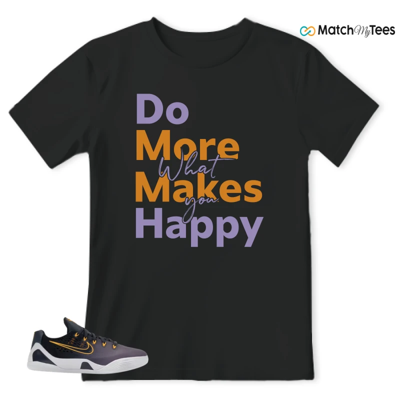 NIKE KOBE 9 EM LOW FADE (GS) SNEAKER Matching Tees t-shirt