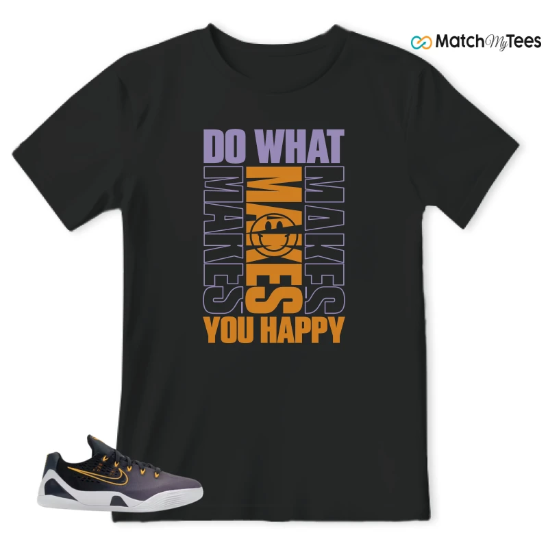 NIKE KOBE 9 EM LOW FADE (GS) SNEAKER Matching Tees t-shirt