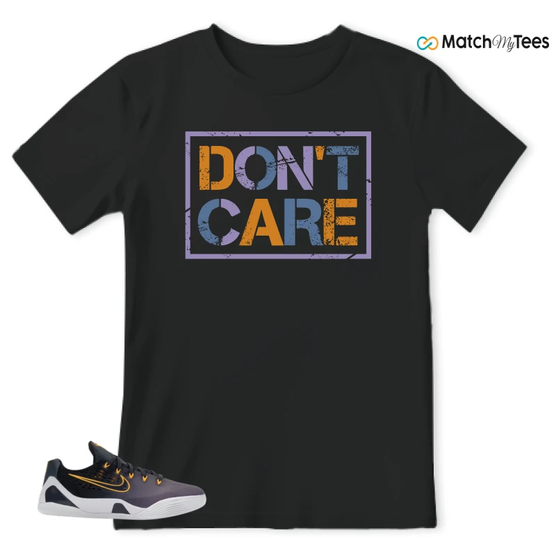 NIKE KOBE 9 EM LOW FADE (GS) SNEAKER Matching Tees t-shirt