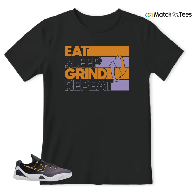 NIKE KOBE 9 EM LOW FADE (GS) SNEAKER Matching Tees t-shirt