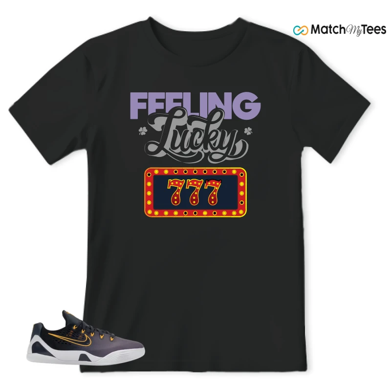 NIKE KOBE 9 EM LOW FADE (GS) SNEAKER Matching Tees t-shirt
