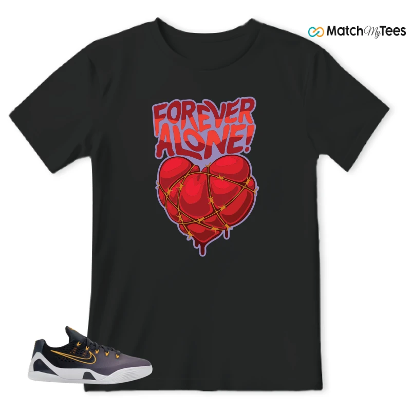 NIKE KOBE 9 EM LOW FADE (GS) SNEAKER Matching Tees t-shirt