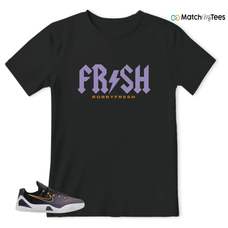 NIKE KOBE 9 EM LOW FADE (GS) SNEAKER Matching Tees t-shirt