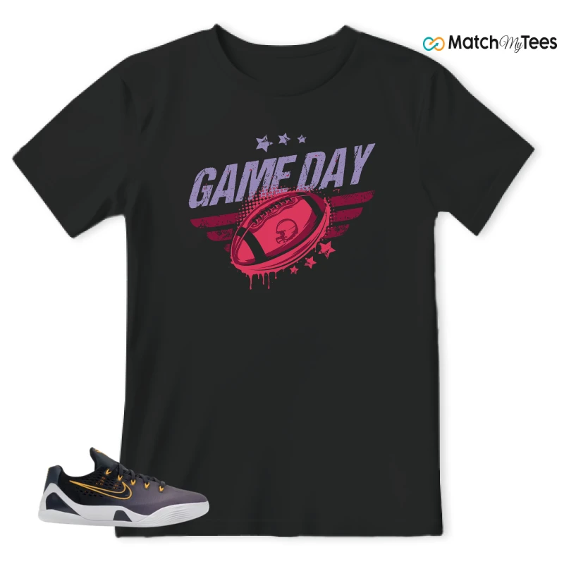 NIKE KOBE 9 EM LOW FADE (GS) SNEAKER Matching Tees t-shirt