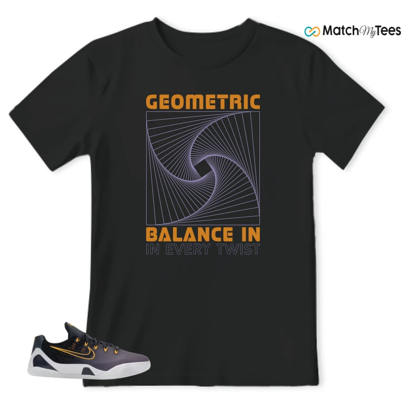 NIKE KOBE 9 EM LOW FADE (GS) SNEAKER Matching Tees t-shirt