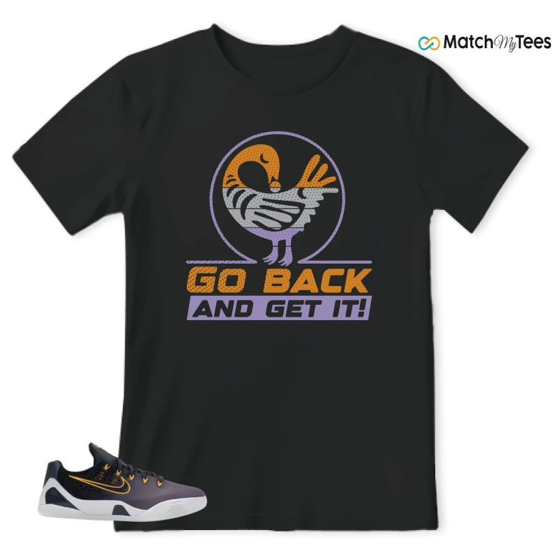NIKE KOBE 9 EM LOW FADE (GS) SNEAKER Matching Tees t-shirt
