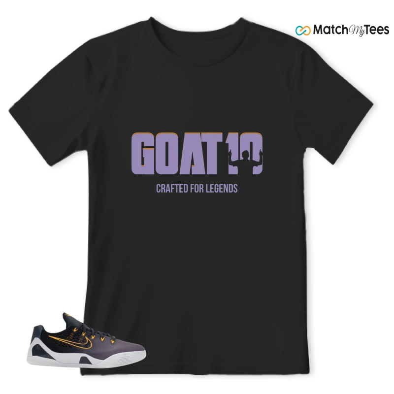NIKE KOBE 9 EM LOW FADE (GS) SNEAKER Matching Tees t-shirt
