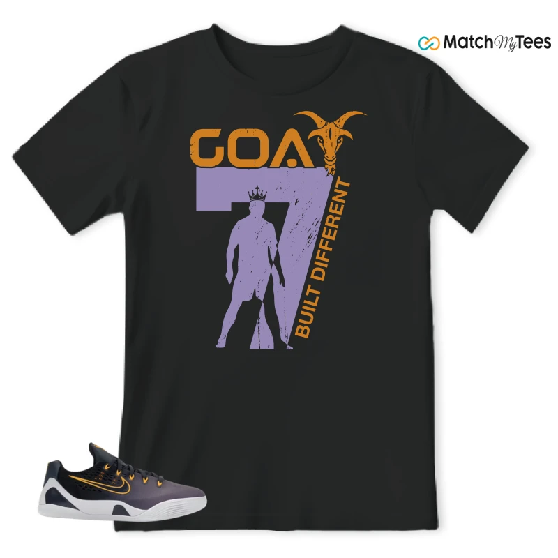 NIKE KOBE 9 EM LOW FADE (GS) SNEAKER Matching Tees t-shirt