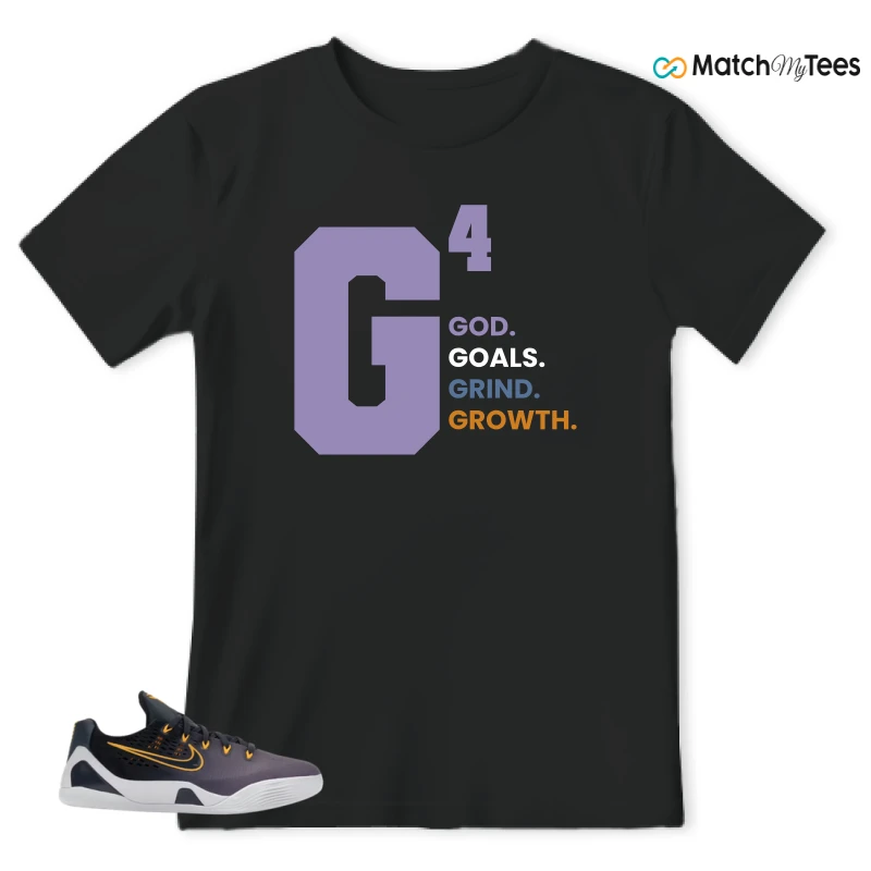 NIKE KOBE 9 EM LOW FADE (GS) SNEAKER Matching Tees t-shirt