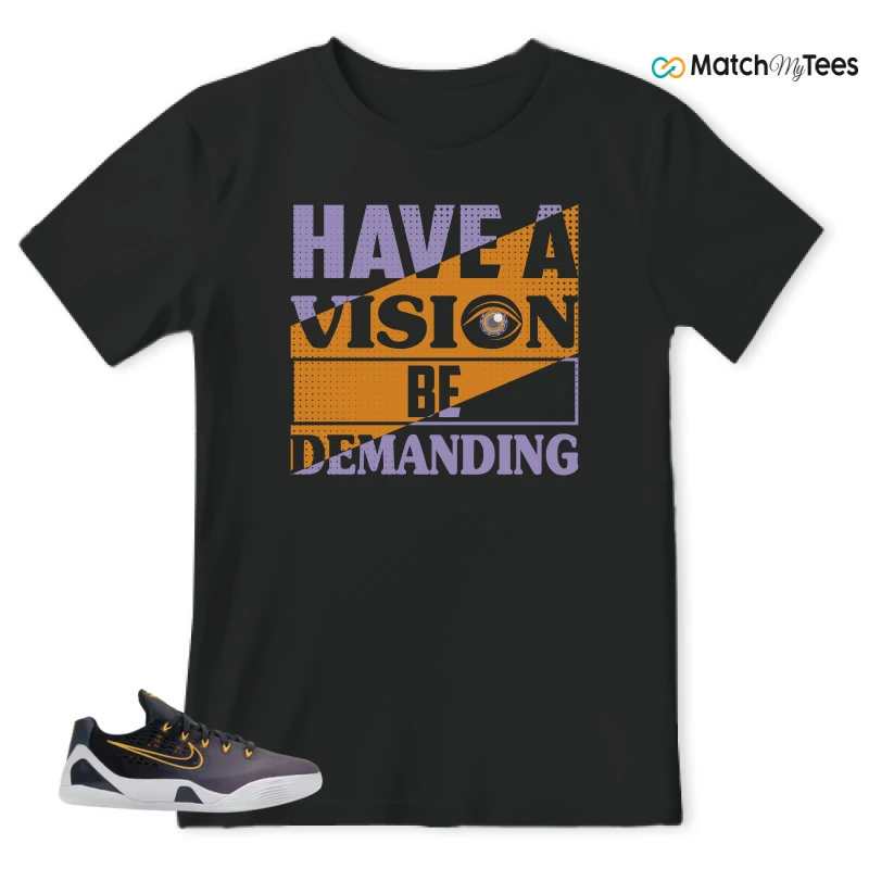 NIKE KOBE 9 EM LOW FADE (GS) SNEAKER Matching Tees t-shirt
