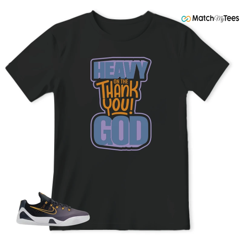 NIKE KOBE 9 EM LOW FADE (GS) SNEAKER Matching Tees t-shirt