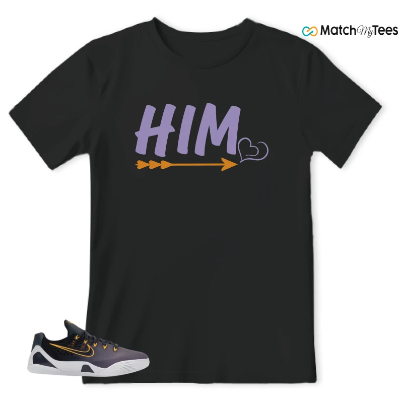 NIKE KOBE 9 EM LOW FADE (GS) SNEAKER Matching Tees t-shirt