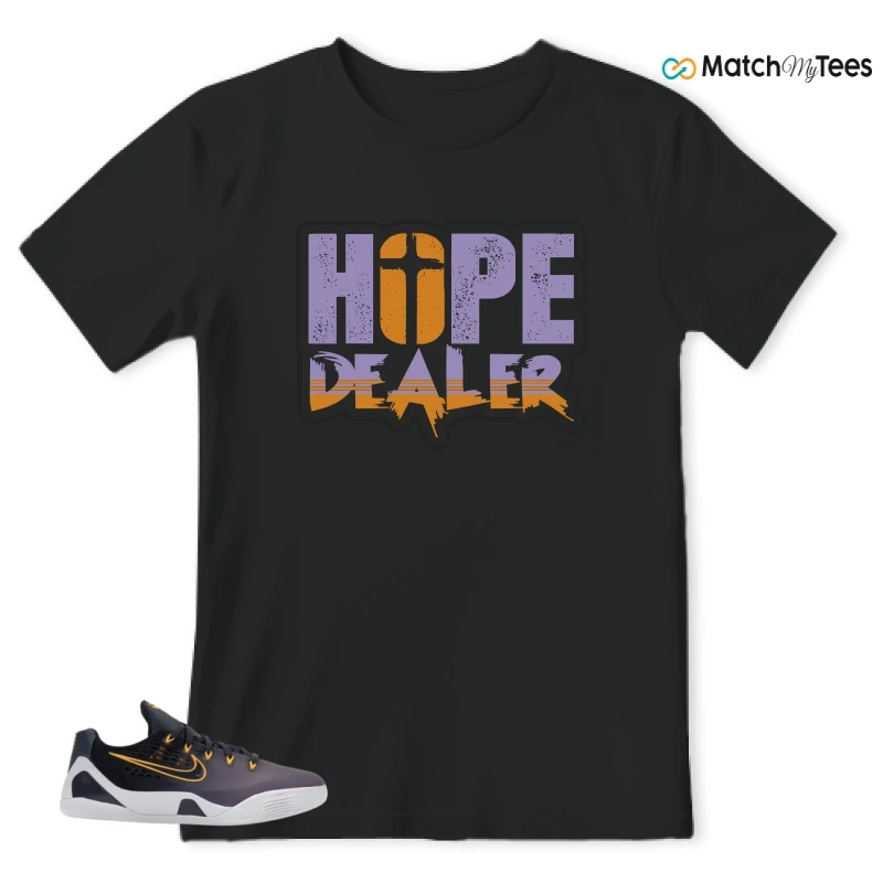 NIKE KOBE 9 EM LOW FADE (GS) SNEAKER Matching Tees t-shirt
