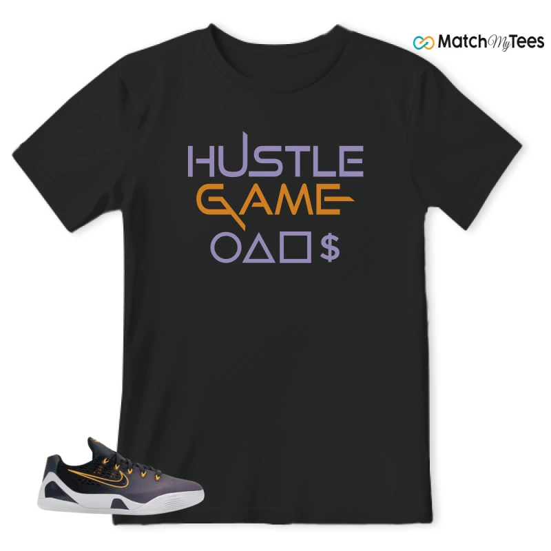 NIKE KOBE 9 EM LOW FADE (GS) SNEAKER Matching Tees t-shirt