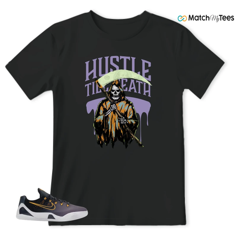 NIKE KOBE 9 EM LOW FADE (GS) SNEAKER Matching Tees t-shirt