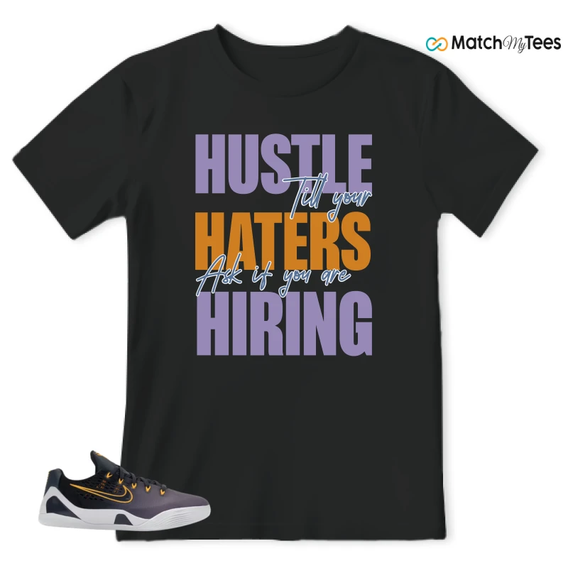 NIKE KOBE 9 EM LOW FADE (GS) SNEAKER Matching Tees t-shirt