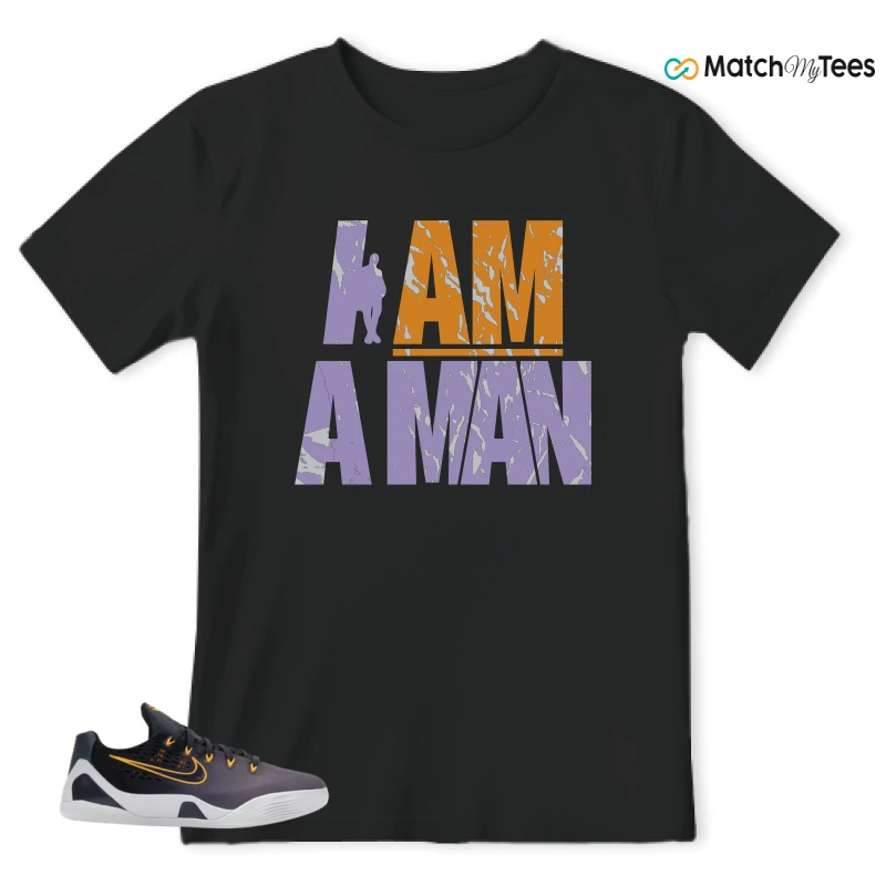 NIKE KOBE 9 EM LOW FADE (GS) SNEAKER Matching Tees t-shirt