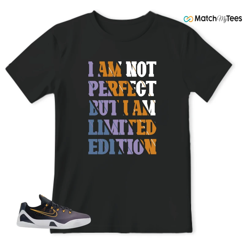 NIKE KOBE 9 EM LOW FADE (GS) SNEAKER Matching Tees t-shirt