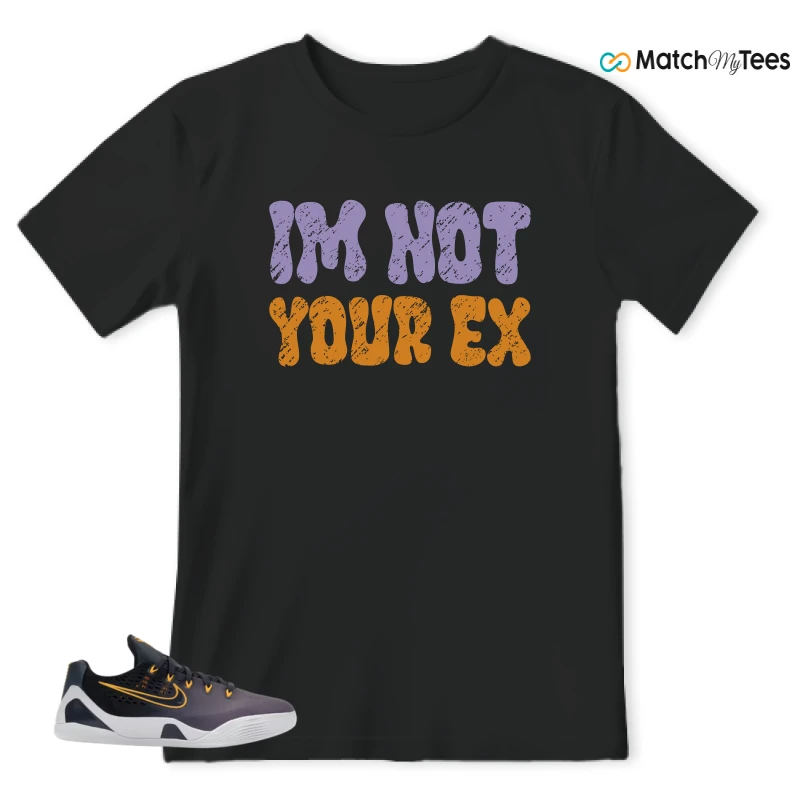NIKE KOBE 9 EM LOW FADE (GS) SNEAKER Matching Tees t-shirt