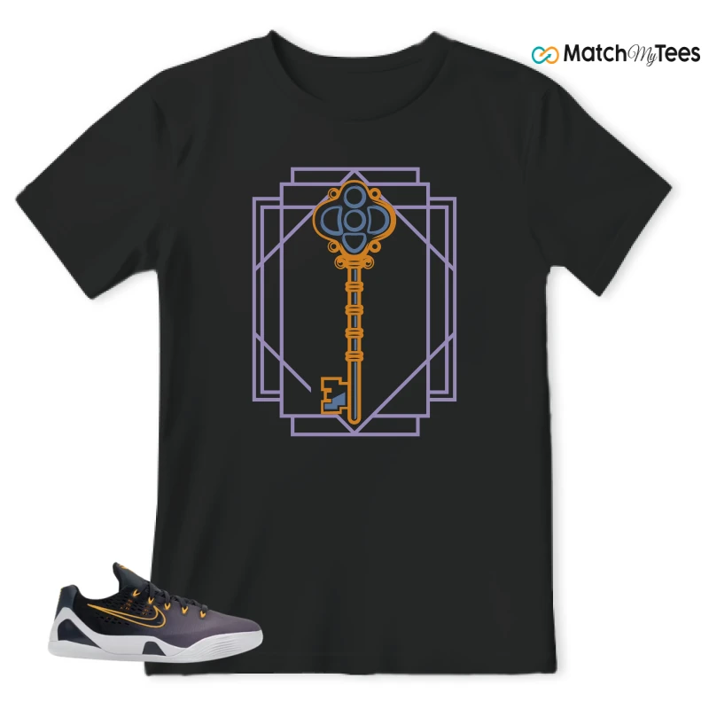 NIKE KOBE 9 EM LOW FADE (GS) SNEAKER Matching Tees t-shirt