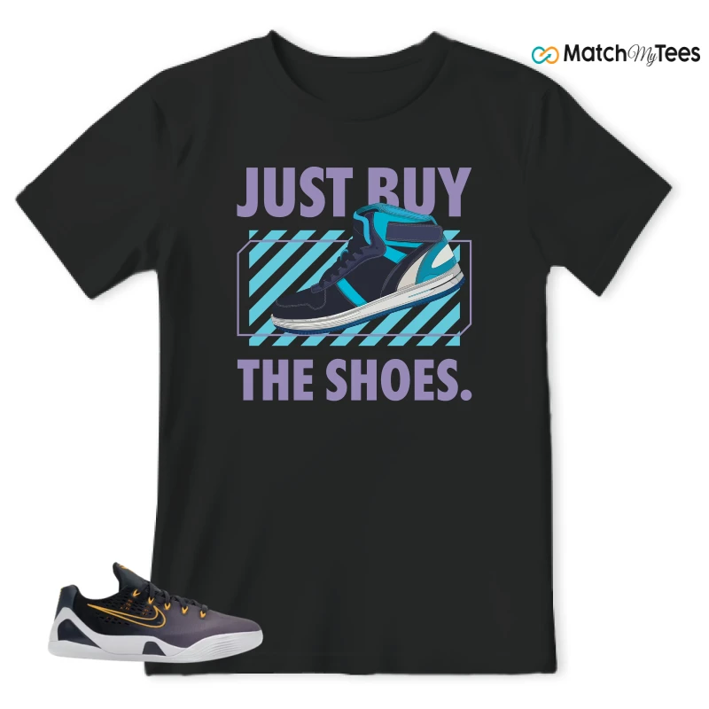 NIKE KOBE 9 EM LOW FADE (GS) SNEAKER Matching Tees t-shirt