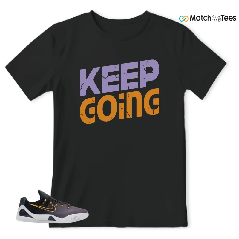 NIKE KOBE 9 EM LOW FADE (GS) SNEAKER Matching Tees t-shirt