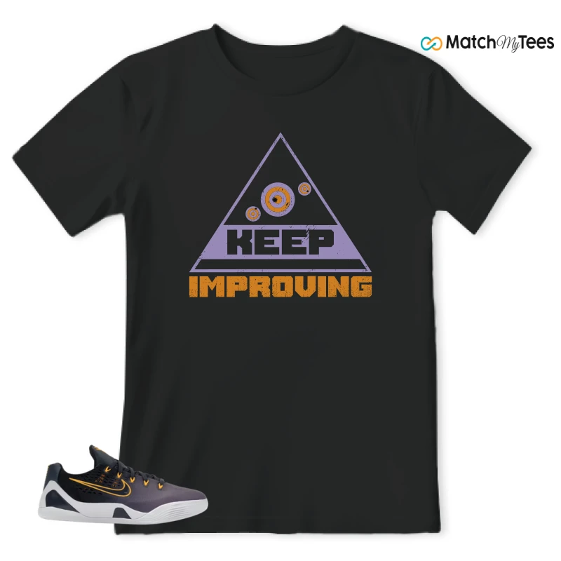 NIKE KOBE 9 EM LOW FADE (GS) SNEAKER Matching Tees t-shirt