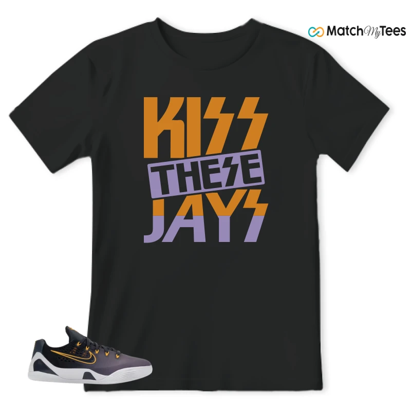 NIKE KOBE 9 EM LOW FADE (GS) SNEAKER Matching Tees t-shirt