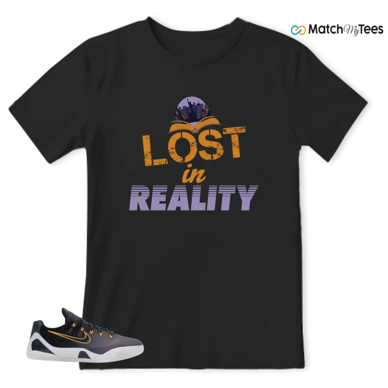 NIKE KOBE 9 EM LOW FADE (GS) SNEAKER Matching Tees t-shirt