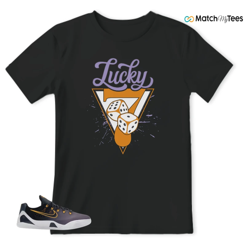 NIKE KOBE 9 EM LOW FADE (GS) SNEAKER Matching Tees t-shirt