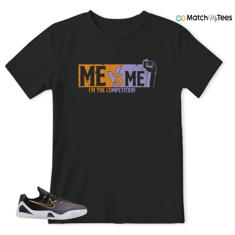 NIKE KOBE 9 EM LOW FADE (GS) SNEAKER Matching Tees t-shirt