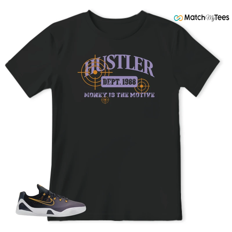 NIKE KOBE 9 EM LOW FADE (GS) SNEAKER Matching Tees t-shirt