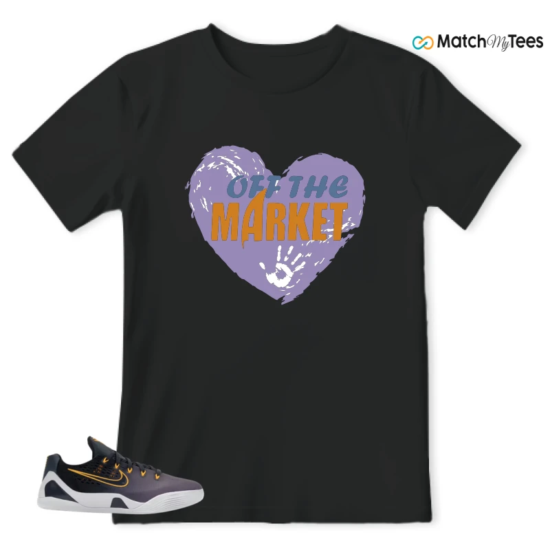 NIKE KOBE 9 EM LOW FADE (GS) SNEAKER Matching Tees t-shirt
