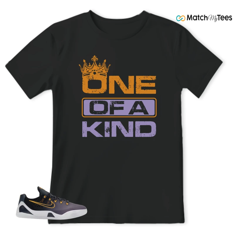 NIKE KOBE 9 EM LOW FADE (GS) SNEAKER Matching Tees t-shirt