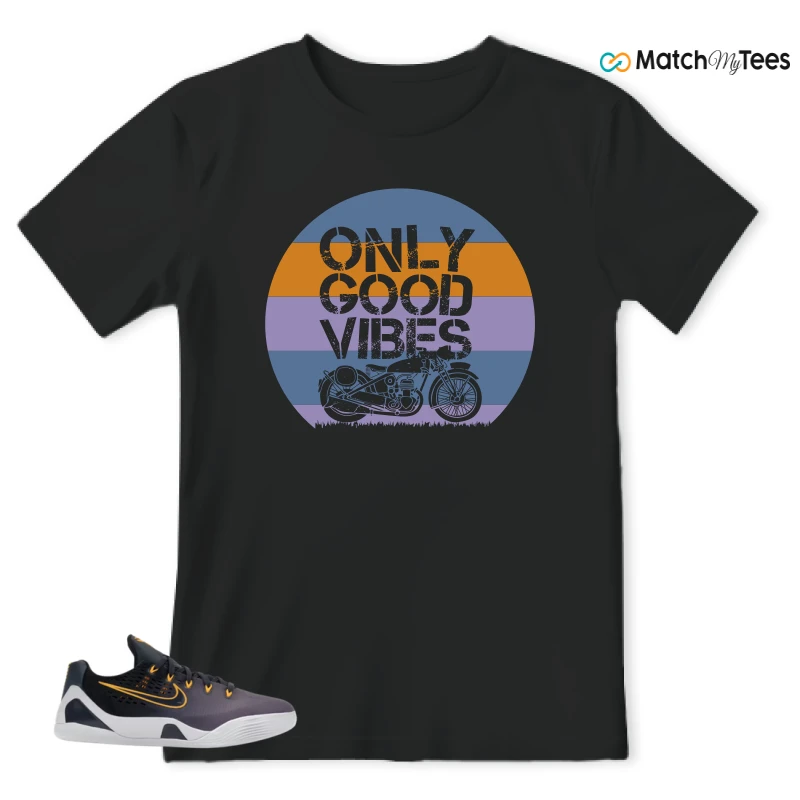 NIKE KOBE 9 EM LOW FADE (GS) SNEAKER Matching Tees t-shirt