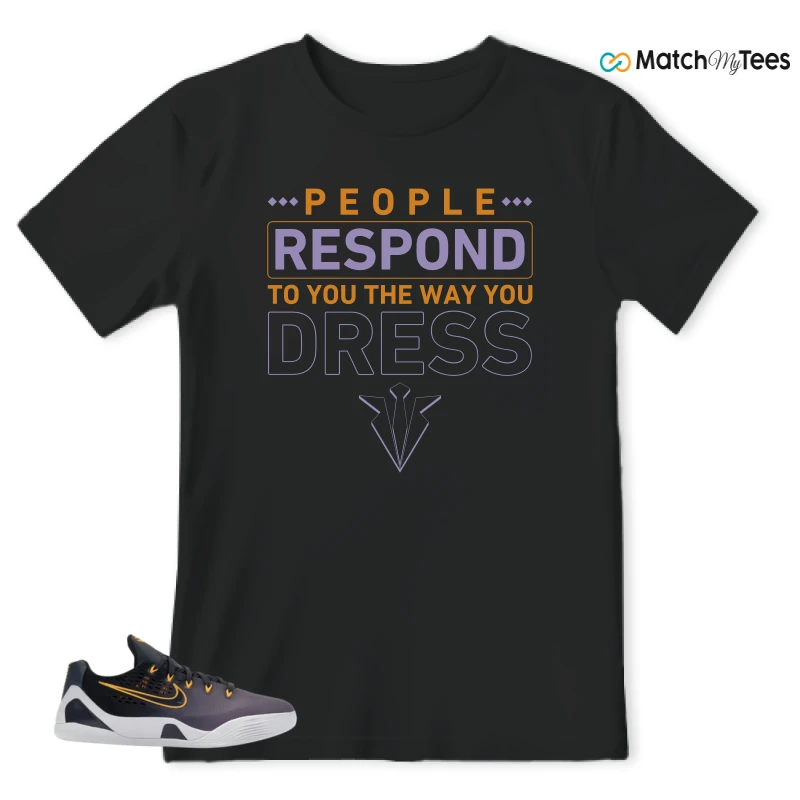 NIKE KOBE 9 EM LOW FADE (GS) SNEAKER Matching Tees t-shirt