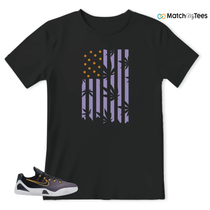 NIKE KOBE 9 EM LOW FADE (GS) SNEAKER Matching Tees t-shirt