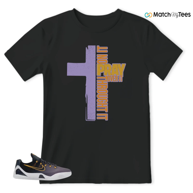 NIKE KOBE 9 EM LOW FADE (GS) SNEAKER Matching Tees t-shirt